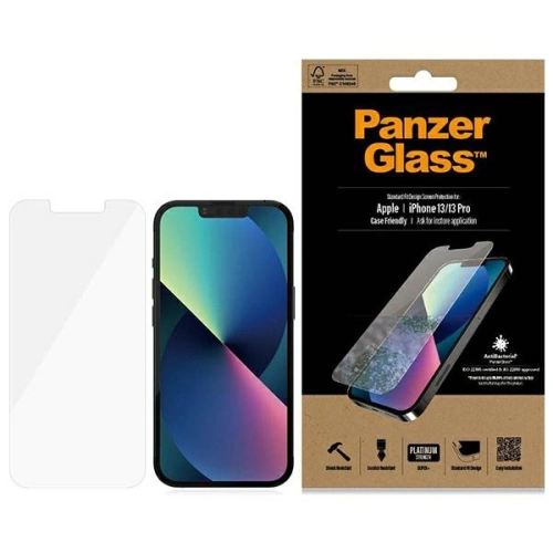 Kup Szkło hartowane PanzerGlass Standard Super+ Apple iPhone 16e / 14 / 13 / 13 Pro Antibacterial PRO2742 - PZG326 - {ean13} - Sklep Home Screen
