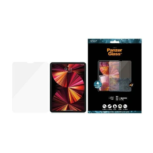 Kup Edzett üveg PanzerGlass Super+ Apple iPad Air 10.9 2020/2022 (4, 5. generáció) / iPad Pro 11 2018/2020/2021 (1, 2, 3. generáció) / iPad Air 11 2024 (6. generáció) Case Friendly, Antibakteriális - PZG335 - {ean13} - Sklep Home Screen