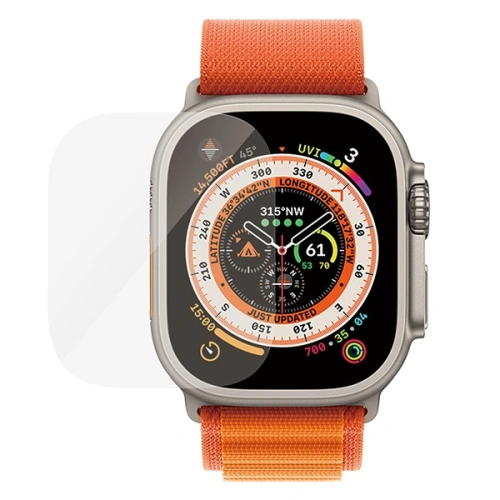 Kup Edzett üveg PanzerGlass Ultra-Wide Fit Apple Watch Ultra 49mm Képernyővédő Platina Erősség 3680 - PZG336 - {ean13} - Sklep Home Screen