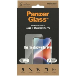 Kup Szkło hartowane PanzerGlass Ultra-Wide Fit Apple iPhone 14/13/13 Pro Screen Protection Antibacterial Easy Aligner Included 2783 - PZG341 - {ean13} - Sklep Home Screen