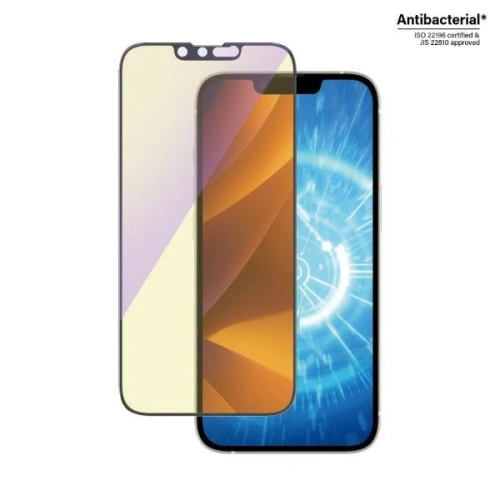 Kup Szkło hartowane PanzerGlass Ultra-Wide Fit Apple iPhone 14/13/13 Pro Screen Protection Antibacterial Easy Aligner Included Anti-blue light 2791 - PZG342 - {ean13} - Sklep Home Screen