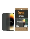 Szkło hartowane PanzerGlass Ultra-Wide Fit Apple iPhone 14 Pro Privacy Screen Protection Antibacterial Easy Aligner Included P2784