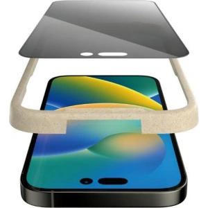 Szkło hartowane PanzerGlass Ultra-Wide Fit Apple iPhone 14 Pro Privacy Screen Protection Antibacterial Easy Aligner Included P2784