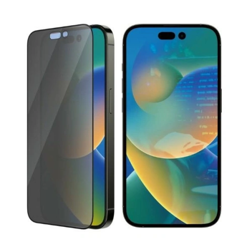 Kup Szkło hartowane PanzerGlass Ultra-Wide Fit Apple iPhone 14 Pro Privacy Screen Protection Antibacterial Easy Aligner Included P2784 - PZG344 - {ean13} - Sklep Home Screen