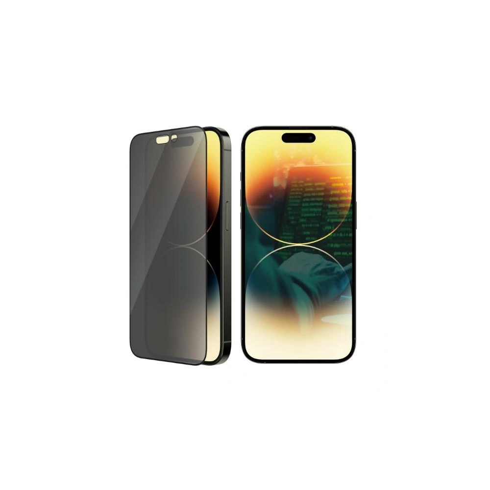 Szkło hartowane PanzerGlass Ultra-Wide Fit Apple iPhone 14 Pro Privacy Screen Protection Antibacterial P2772