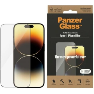 Szkło hartowane PanzerGlass Ultra-Wide Fit Apple iPhone 14 Pro Screen Protection Antibacterial 2772