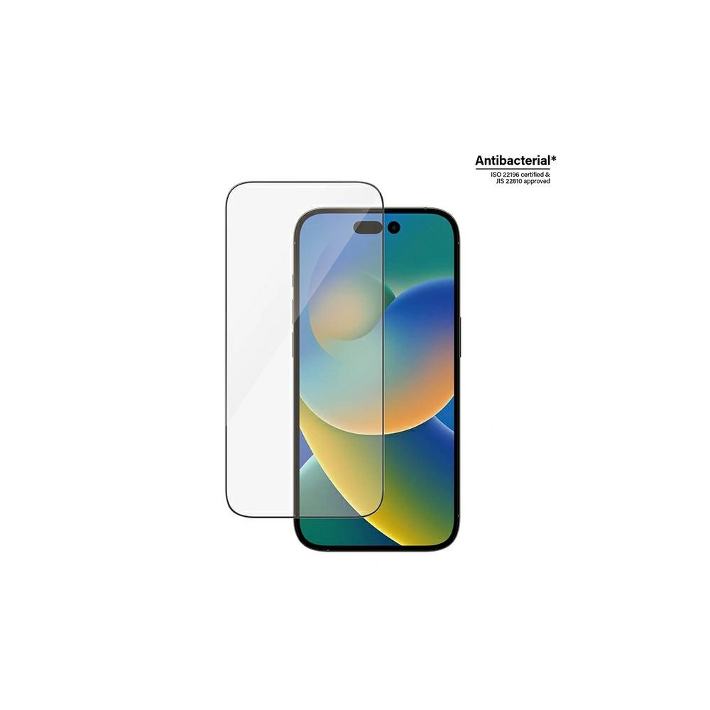 Szkło hartowane PanzerGlass Ultra-Wide Fit Apple iPhone 14 Pro Screen Protection Antibacterial Easy Aligner Included 2784