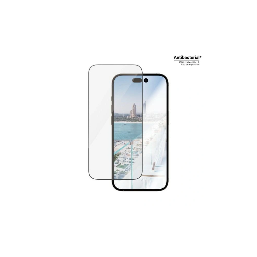 Szkło hartowane PanzerGlass Ultra-Wide Fit Apple iPhone 14 Pro Screen Protection Anti-reflective Antibacterial Easy Aligner Included 2788