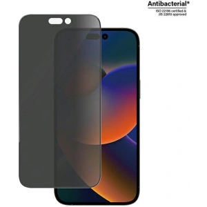 PanzerGlass Apple Gehärtetes Glas Ultra-Wide Fit iPhone 14 Pro Max Privatsphäre Bildschirm Schutz Antibakterielle Easy Aligner enthalten P2786