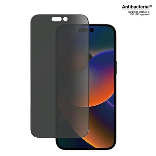 Kup Szkło hartowane PanzerGlass Ultra-Wide Fit Apple iPhone 14 Pro Max Privacy Screen Protection Antibacterial Easy Aligner Included P2786 - PZG350 - {ean13} - Sklep Home Screen