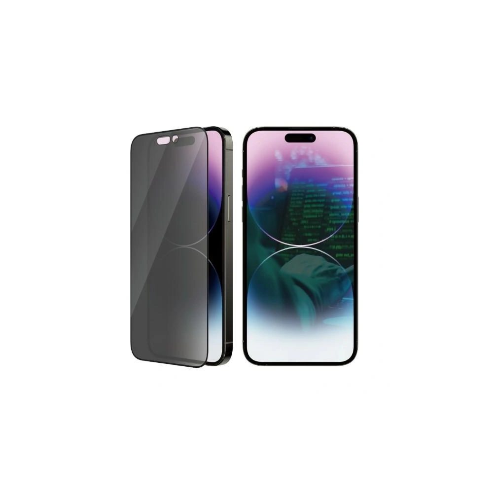 Szkło hartowane PanzerGlass Ultra-Wide Fit Apple iPhone 14 Pro Max Privacy Screen Protection Antibacterial P2774
