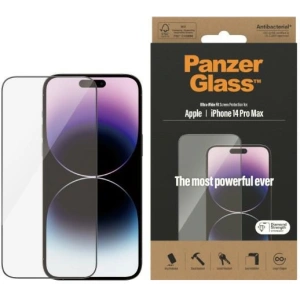 PanzerGlass Apple Tempered Glass Ultra-Wide Fit iPhone 14 Pro Max Bildschirm Schutz Antibakteriell 2774