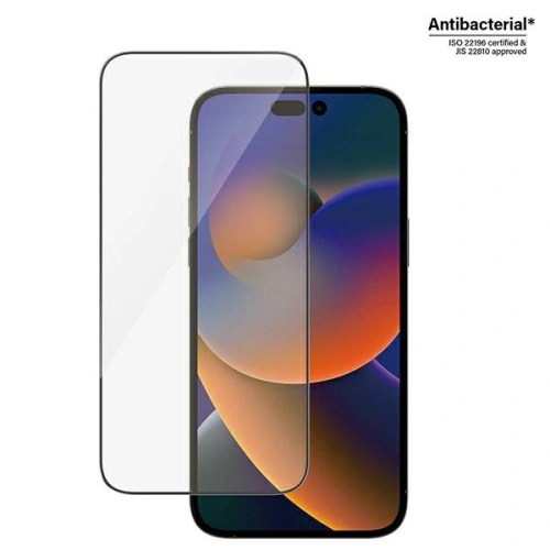 Kup Tvrzené sklo PanzerGlass Ultra-Wide Fit Apple iPhone 14 Pro Max Ochrana obrazovky Antibakteriální Snadné zarovnání zahrnuto 2786 - PZG353 - {ean13} - Sklep Home Screen