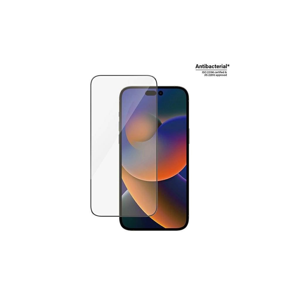 Szkło hartowane PanzerGlass Ultra-Wide Fit Apple iPhone 14 Pro Max Screen Protection Antibacterial Easy Aligner Included 2786