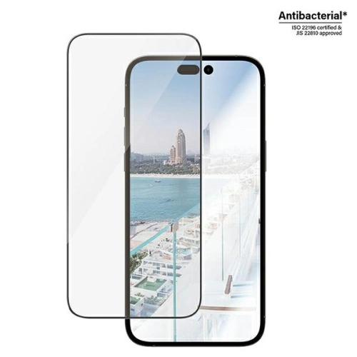 Kup Tvrzené sklo PanzerGlass Ultra-Wide Fit Apple iPhone 14 Pro Max Antireflexní Antibakteriální Snadný zarovnávač v ceně 2790 - PZG355 - {ean13} - Sklep Home Screen