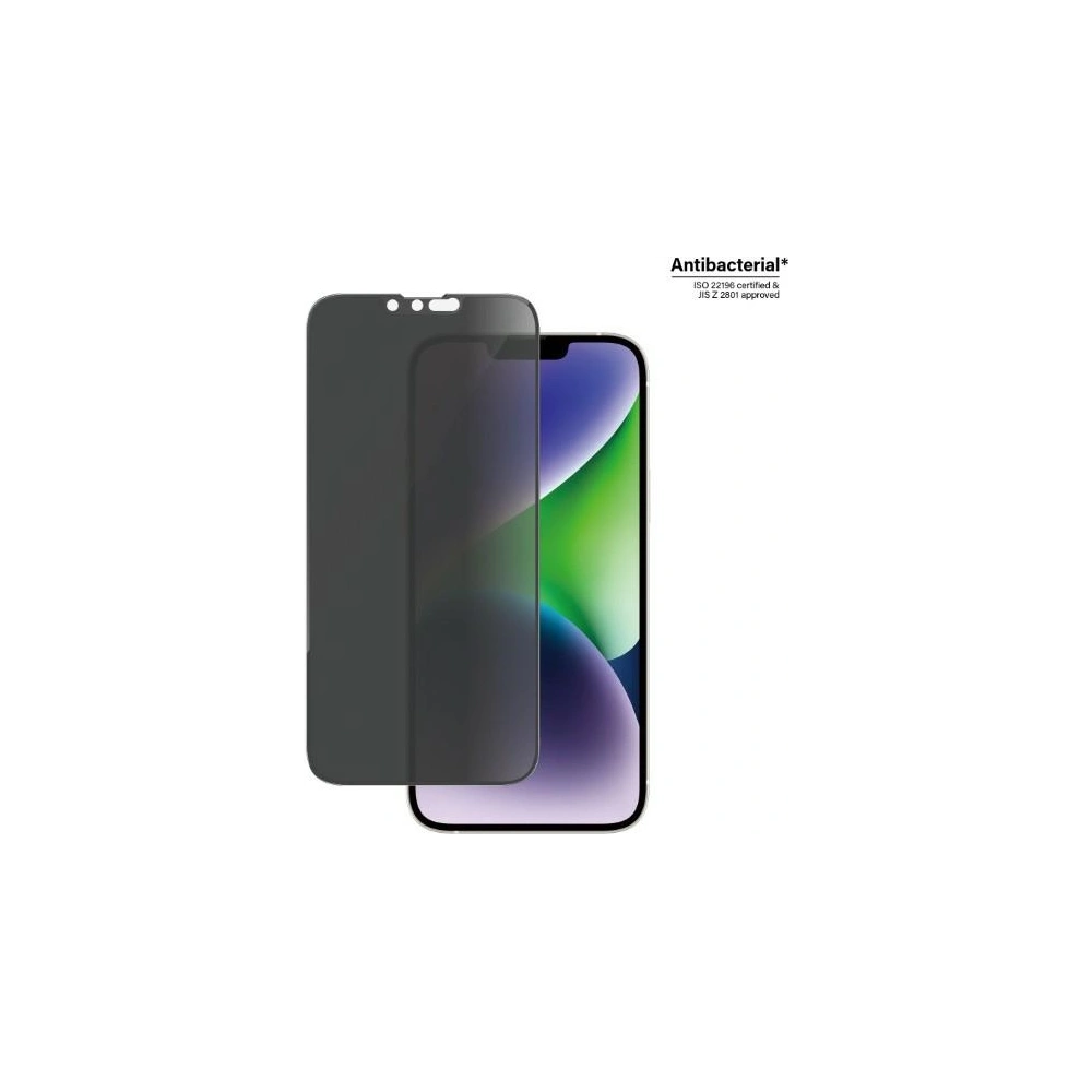 Szkło hartowane PanzerGlass Ultra-Wide Fit Apple iPhone iPhone 14 Plus / 15 Plus Privacy Screen Protection Antibacterial P2773