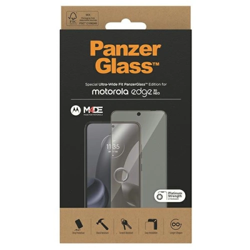Kup PanzerGlass Gehärtetes Glas Ultra-Wide Fit Motorola Moto Edge 30 Neo 6569 - PZG363 - {ean13} - Sklep Home Screen