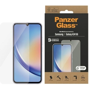 Kup PanzerGlass Samsung Gehärtetes Glas Ultra-Wide Fit Galaxy A34 5G Bildschirm Schutz 7327 - PZG367 - {ean13} - Sklep Home Screen