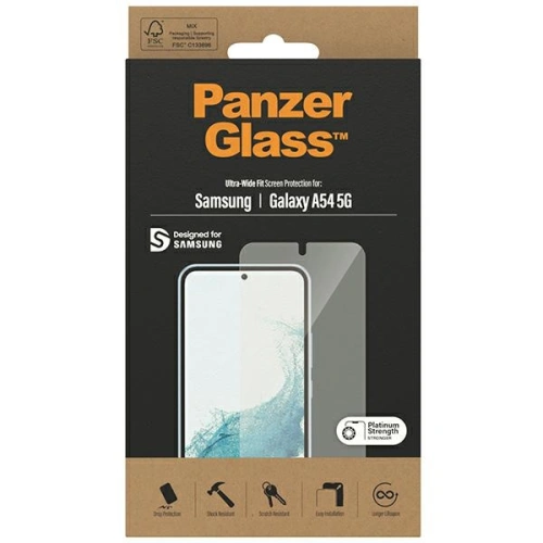 Kup Szkło hartowane PanzerGlass Ultra-Wide Fit Samsung Galaxy A54 5G Screen Protection 7328 - PZG368 - {ean13} - Sklep Home Screen