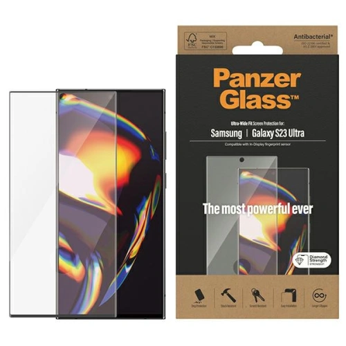 Kup Sticlă călită PanzerGlass Ultra-Wide Fit Samsung Galaxy S23 Ultra Protecție pentru Ecran 7324 - PZG372 - {ean13} - Sklep Home Screen
