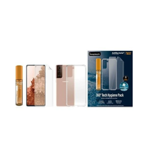 Buy PanzerGlass Start Kit Samsung Galaxy S21+ Plus + TPU Screen Protector + ClearCase + Spray 30ml - PZG376 - {ean13} - Home Screen Store Europe