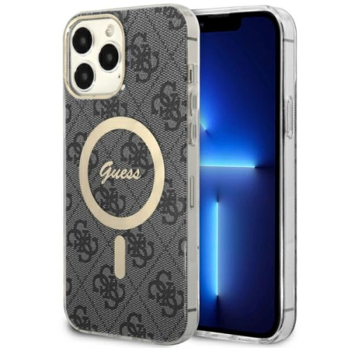 Kup Guess Apple Tasche GUHMP13XH4STK iPhone 13 Pro Max schwarz/schwarz Hartschale 4G MagSafe - GUE2470 - {ean13} - Sklep Home Screen