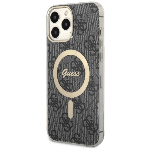 Kup Guess Apple Tasche GUHMP13XH4STK iPhone 13 Pro Max schwarz/schwarz Hartschale 4G MagSafe - GUE2470 - {ean13} - Sklep Home Screen