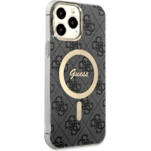 Buy Guess GUHMP13XH4STK Apple iPhone 13 Pro Max black hardcase 4G MagSafe - GUE2470 - {ean13} - Home Screen Store Europe