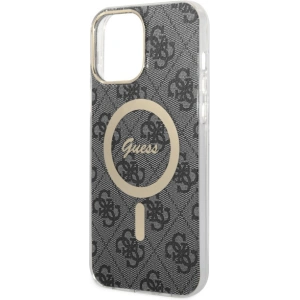 Buy Guess GUHMP13XH4STK Apple iPhone 13 Pro Max black hardcase 4G MagSafe - GUE2470 - {ean13} - Home Screen Store Europe