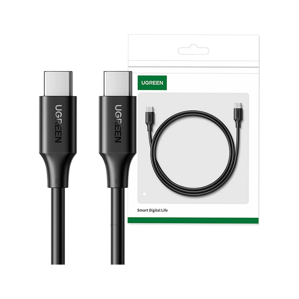 Kabel UGREEN 15177 USB-C/USB-C, 1,5m (czarny)