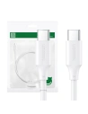 Cablul UGREEN 15173 USB-C/USB-C (alb)