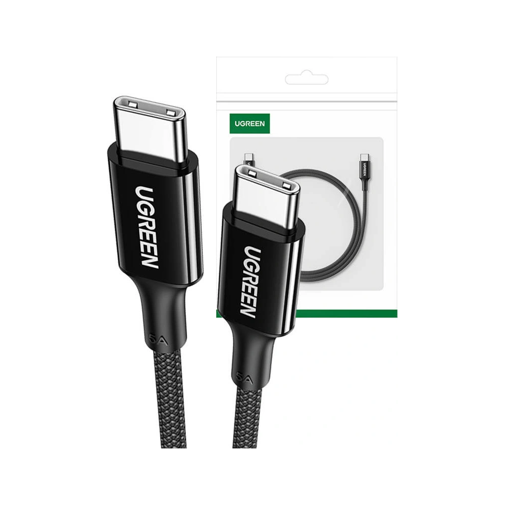 Kabel UGREEN 15276 USB-C/USB-C, 1,5m (czarny)