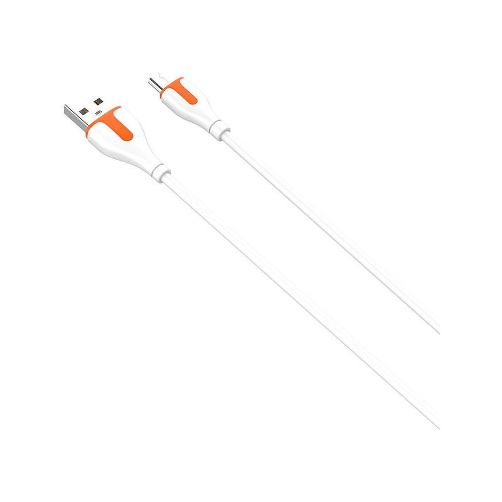 Kabel LDNIO LS571 USB-A/microUSB 2.1A, 1m (biały)
