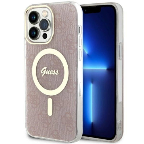 Kup Guess Apple Tasche GUHMP13XH4STP iPhone 13 Pro Max rosa/rosa Hartschale 4G MagSafe - GUE2471 - {ean13} - Sklep Home Screen