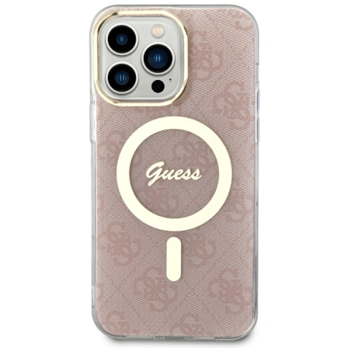 Kup Etui Guess GUHMP13XH4STP Apple iPhone 13 Pro Max różowy/pink hardcase 4G MagSafe - GUE2471 - {ean13} - Sklep Home Screen