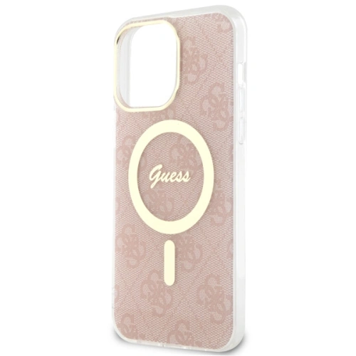 Kup Etui Guess GUHMP13XH4STP Apple iPhone 13 Pro Max różowy/pink hardcase 4G MagSafe - GUE2471 - {ean13} - Sklep Home Screen