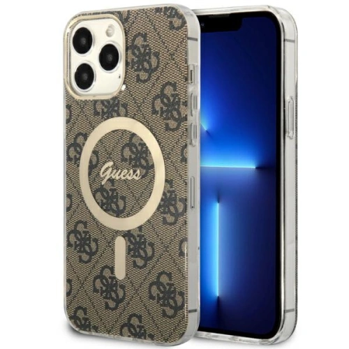 Kup Etui Guess GUHMP13XH4STW Apple iPhone 13 Pro Max hnědý/brown hardcase 4G MagSafe - GUE2472 - {ean13} - Sklep Home Screen