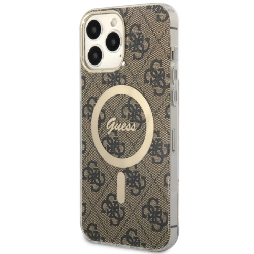 Kup Etui Guess GUHMP13XH4STW Apple iPhone 13 Pro Max brązowy/brown hardcase 4G MagSafe - GUE2472 - {ean13} - Sklep Home Screen