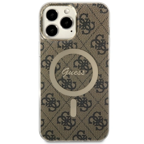 Kup Etui Guess GUHMP13XH4STW Apple iPhone 13 Pro Max brązowy/brown hardcase 4G MagSafe - GUE2472 - {ean13} - Sklep Home Screen