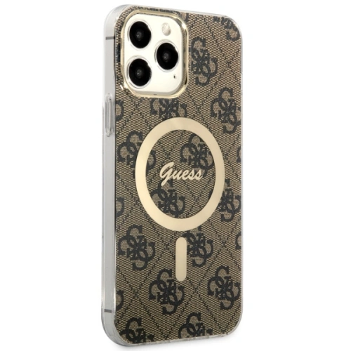 Kup Etui Guess GUHMP13XH4STW Apple iPhone 13 Pro Max brązowy/brown hardcase 4G MagSafe - GUE2472 - {ean13} - Sklep Home Screen