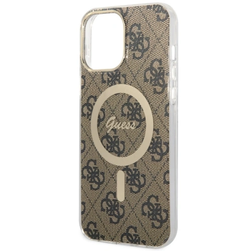 Kup Etui Guess GUHMP13XH4STW Apple iPhone 13 Pro Max brązowy/brown hardcase 4G MagSafe - GUE2472 - {ean13} - Sklep Home Screen
