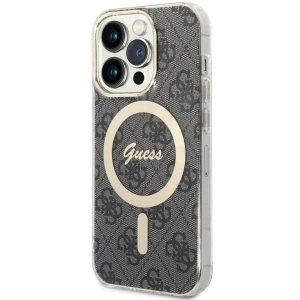 Kup Etui Guess GUHMP14LH4STK Apple iPhone 14 Pro czarny/black hardcase 4G MagSafe - GUE2473 - {ean13} - Sklep Home Screen