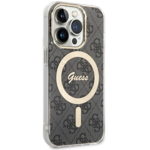 Kup Etui Guess GUHMP14LH4STK Apple iPhone 14 Pro czarny/black hardcase 4G MagSafe - GUE2473 - {ean13} - Sklep Home Screen