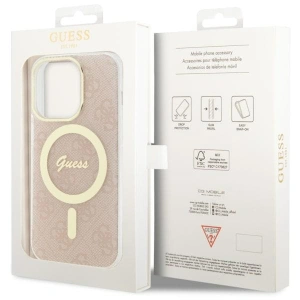 Kup Etui Guess GUHMP14LH4STP Apple iPhone 14 Pro różowy/pink hardcase 4G MagSafe - GUE2474 - {ean13} - Sklep Home Screen