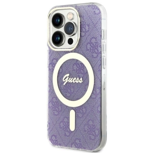 Kup Etui Guess GUHMP14LH4STU Apple iPhone 14 Pro purpurowy/purple hardcase 4G MagSafe - GUE2475 - {ean13} - Sklep Home Screen