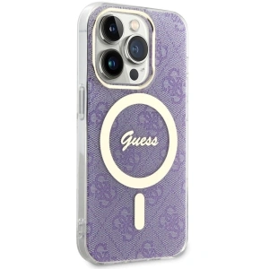 Kup Etui Guess GUHMP14LH4STU Apple iPhone 14 Pro purpurowy/purple hardcase 4G MagSafe - GUE2475 - {ean13} - Sklep Home Screen