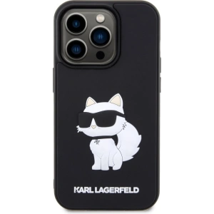 Kup Etui Karl Lagerfeld KLHCP14X3DRKHNK Apple iPhone 14 Pro Max černý/black hardcase Rubber Choupette 3D - KLD1557 - {ean13} - Sklep Home Screen
