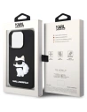 Kup Karl Lagerfeld Apple Tasche KLHCP14X3DRKHNK iPhone 14 Pro Max schwarz/schwarz Hartschale Gummi Choupette 3D - KLD1557 - {ean13} - Sklep Home Screen
