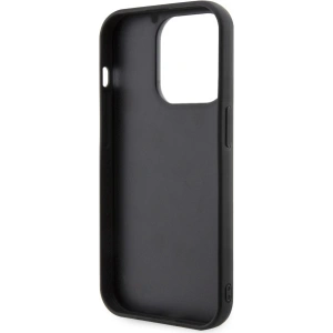 Etui Karl Lagerfeld KLHCP14X3DRKINK Apple iPhone 14 Pro Max czarny/black hardcase Rubber Ikonik 3D