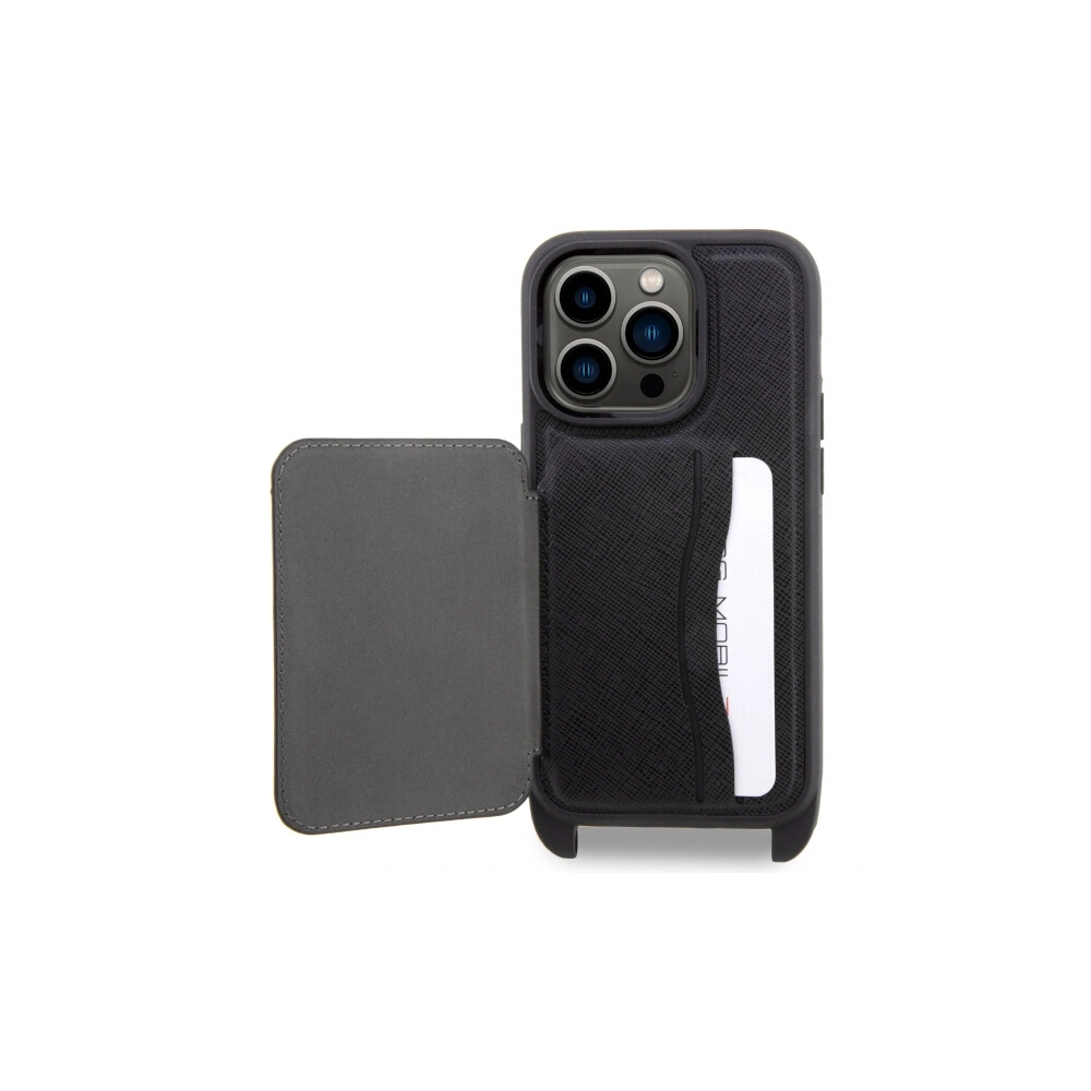 Etui Karl Lagerfeld KLHCP14XCSAKCPMK Apple iPhone 14 Pro Max hardcase czarny/black Crossbody Saffiano Etui Karl & Choupette